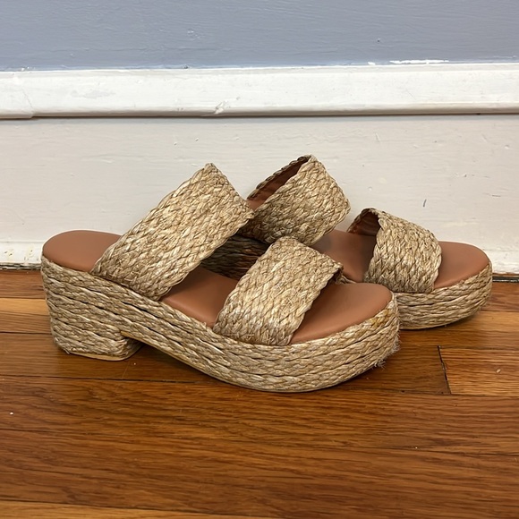 Beach by Matisse Platform Raffia Sandal - Picture 5 of 8